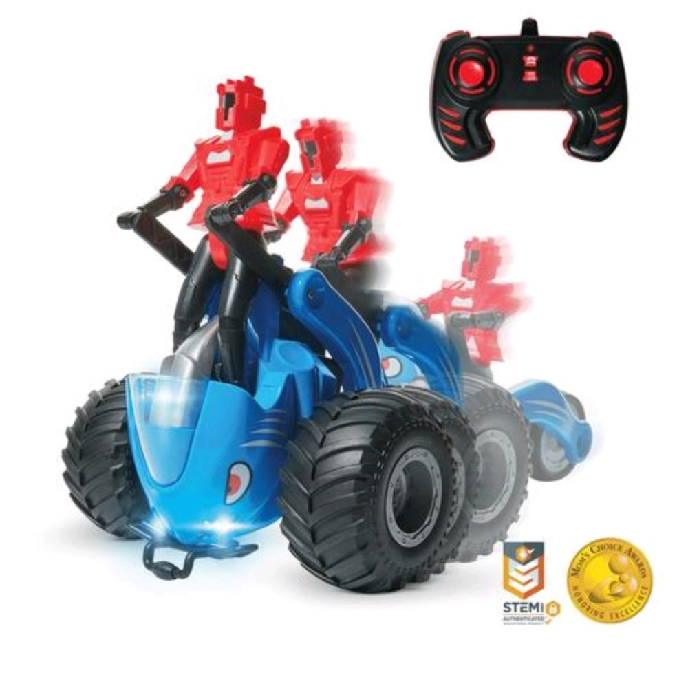 SALE **BRAND NEW ** STEM  Remote Control Robot Vehicle Monster SHOCK Rider
